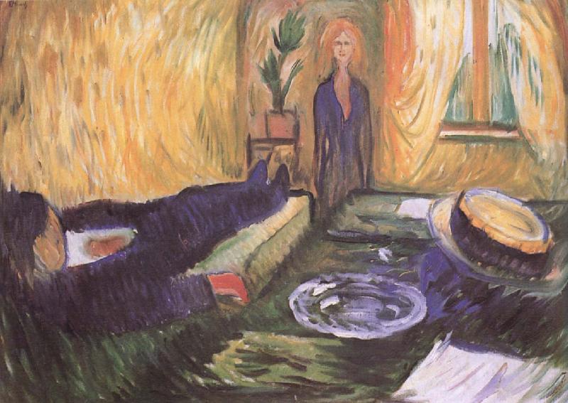 Edvard Munch Murderer oil painting image